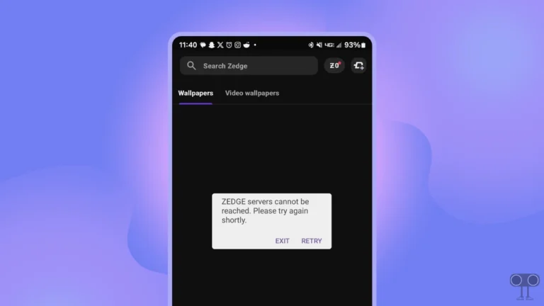 8 Ways to Fix 'Zedge Servers Cannot be Reached' Problem on Android