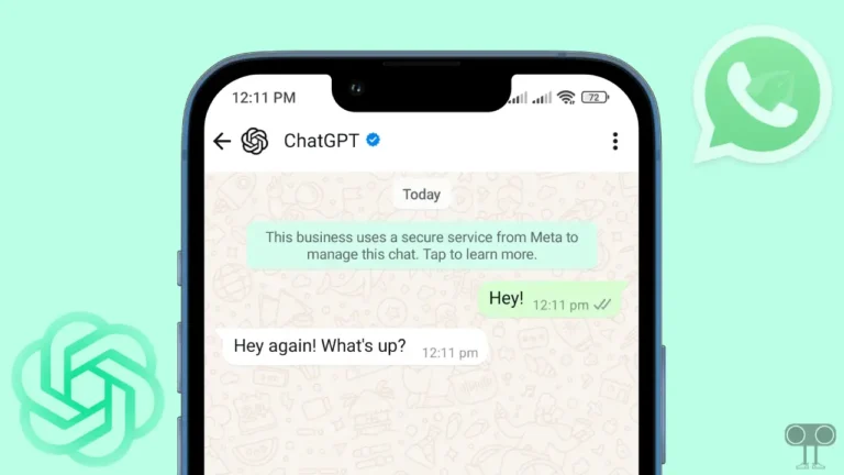 2 Ways to Add and Use ChatGPT on WhatsApp for Free