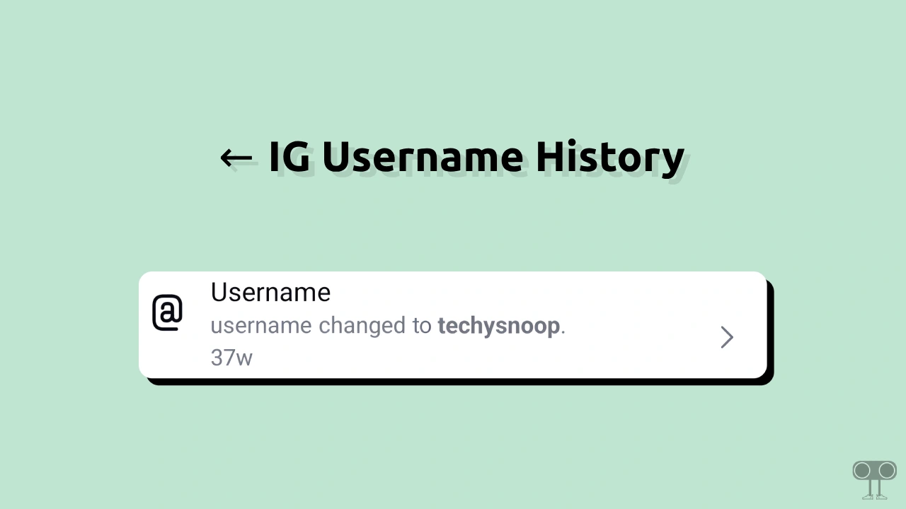 How to See Someone's Instagram Username Change History