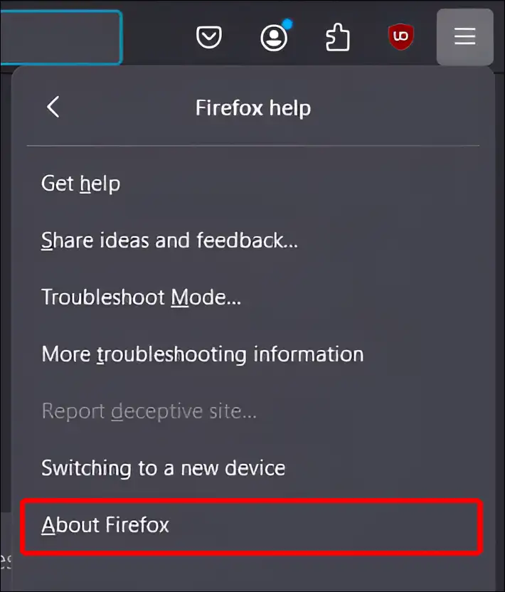 windows about firefox settings