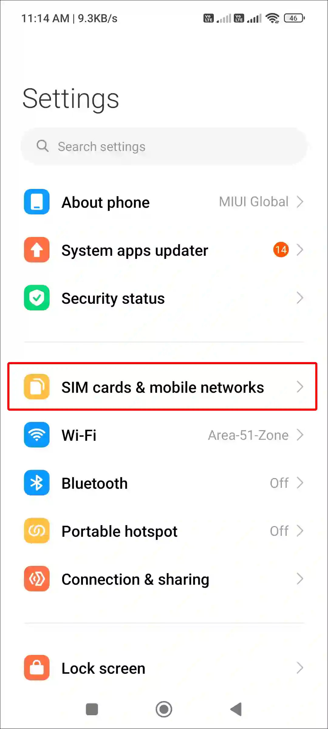 xiaomi sim cards & mobile networks