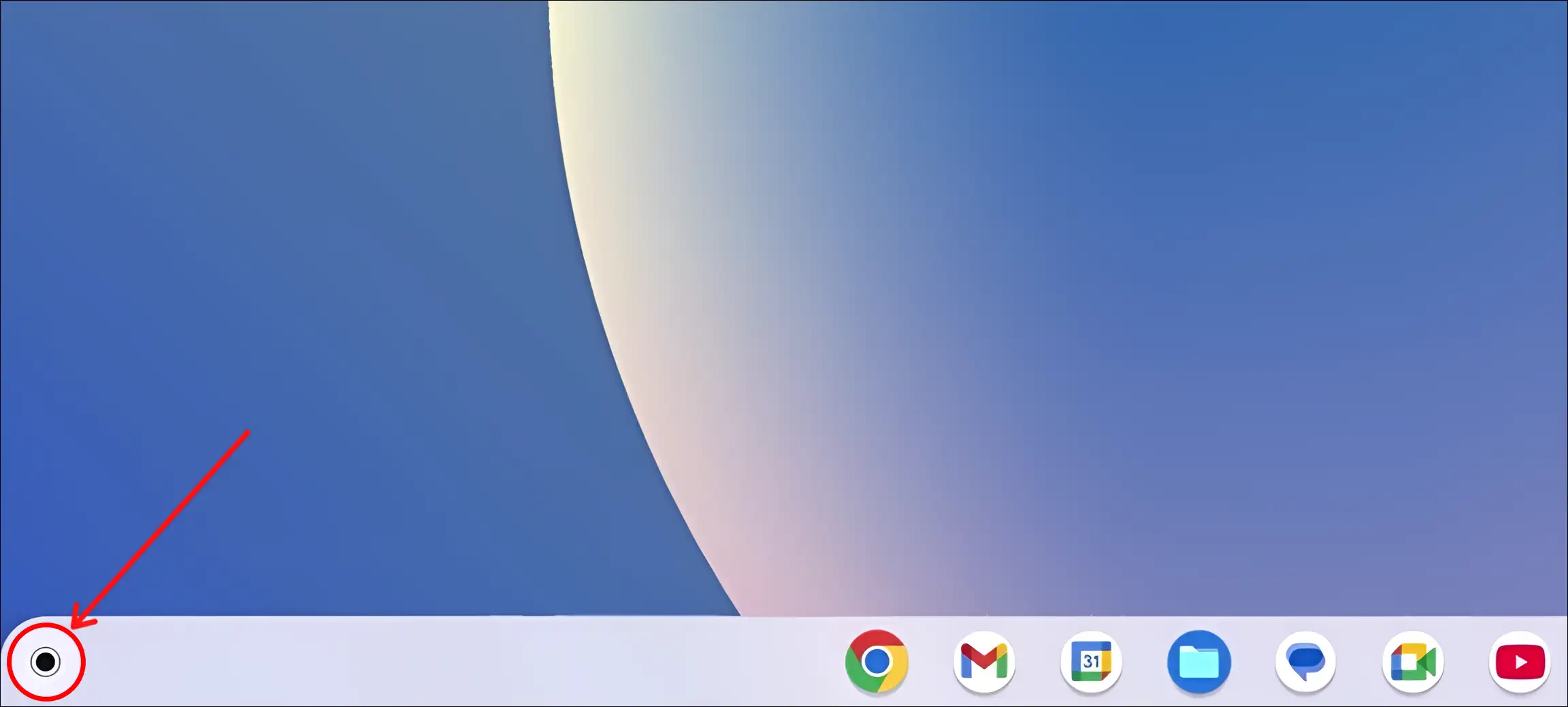 chromebook app launcher icon