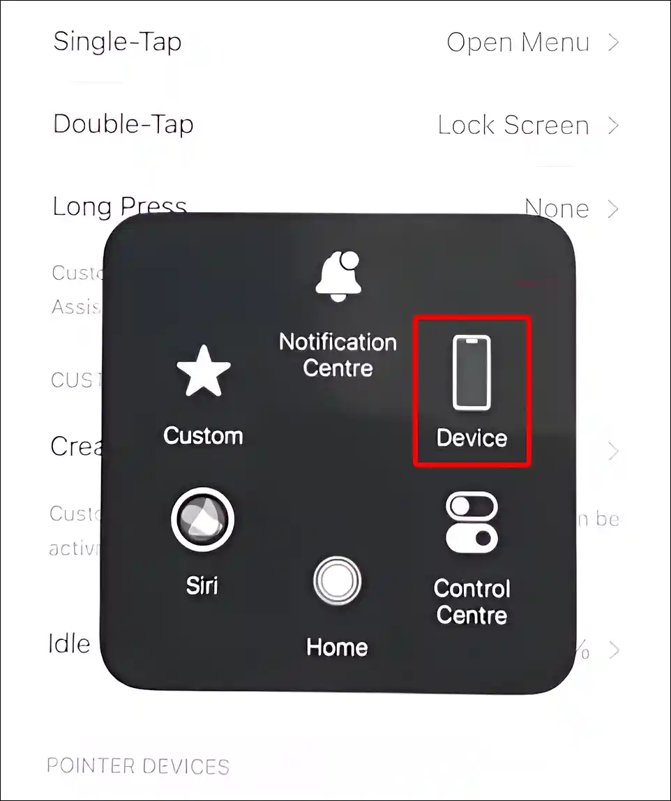 iphone assistive touch device