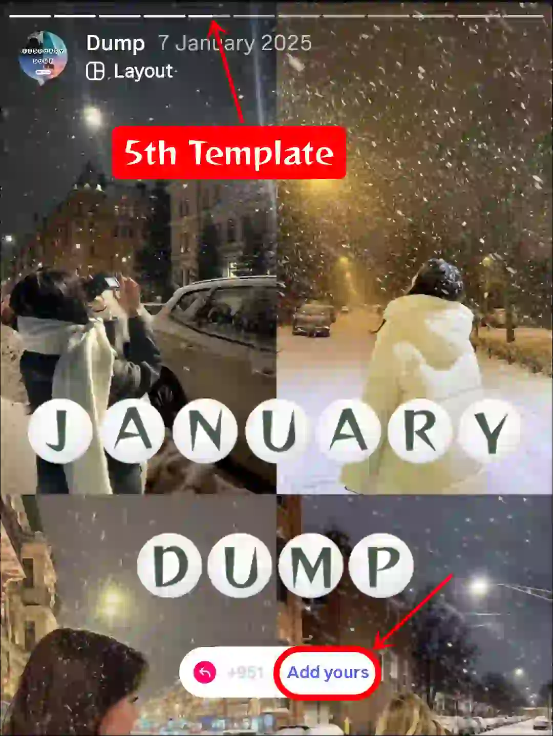 january dump story
