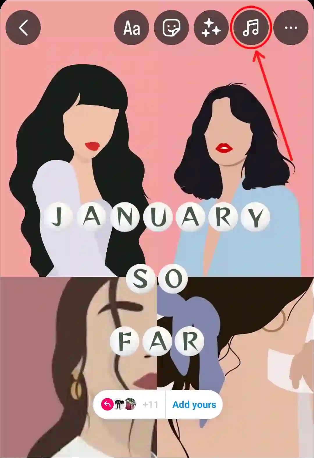 january so far story music