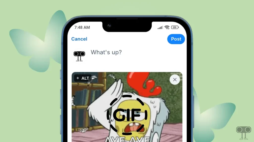 How to Post GIFs on Bluesky​ (Phone and PC)