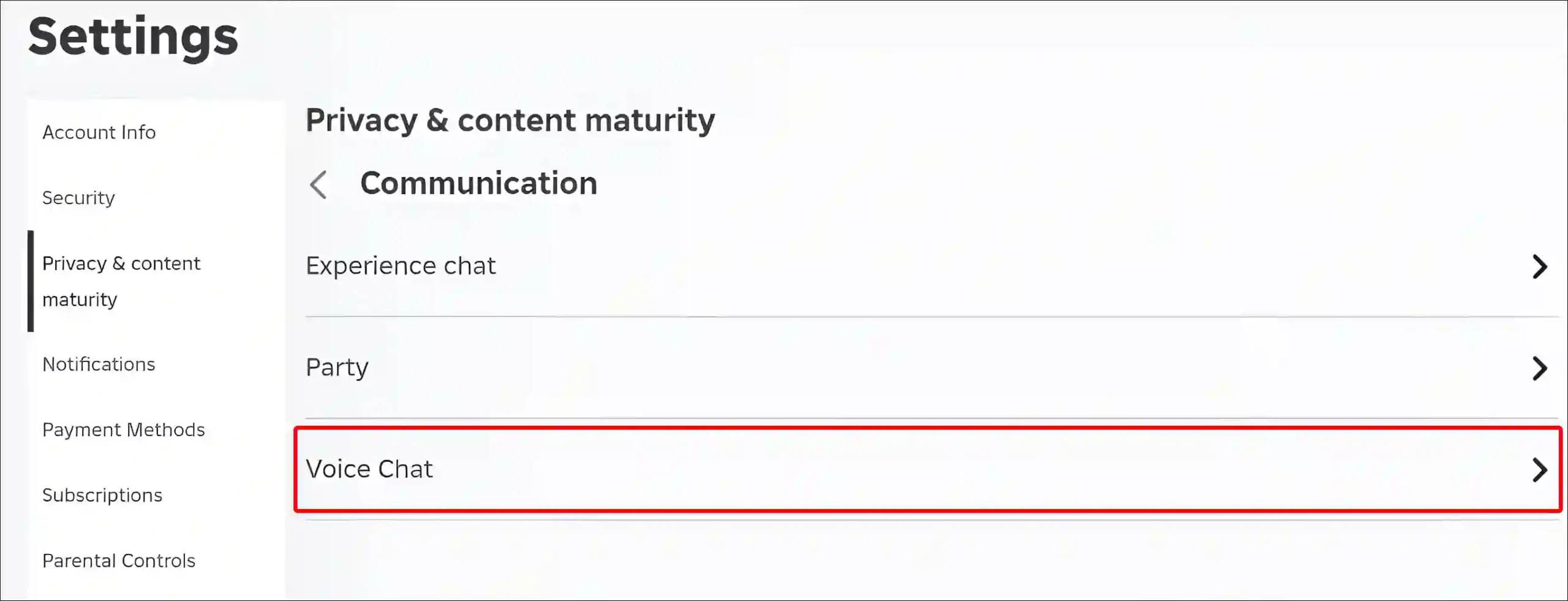 roblox voice chat settings