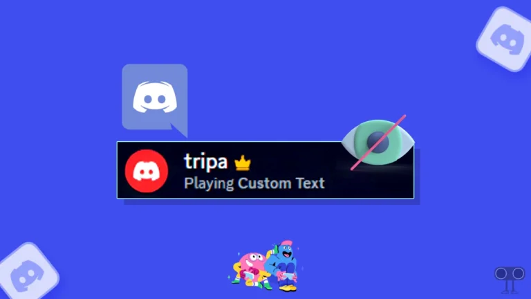 How to Stop Discord from Showing What Game I'm Playing