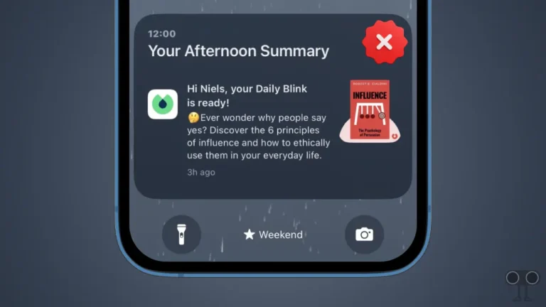 How to Turn Off Notification Summary on iPhone