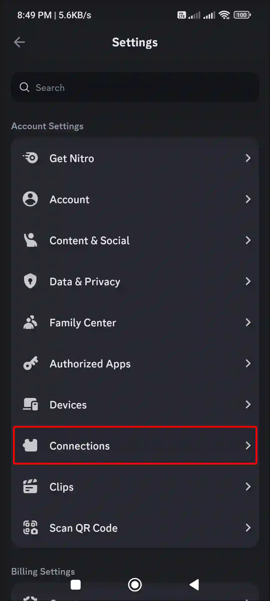 discord app connections