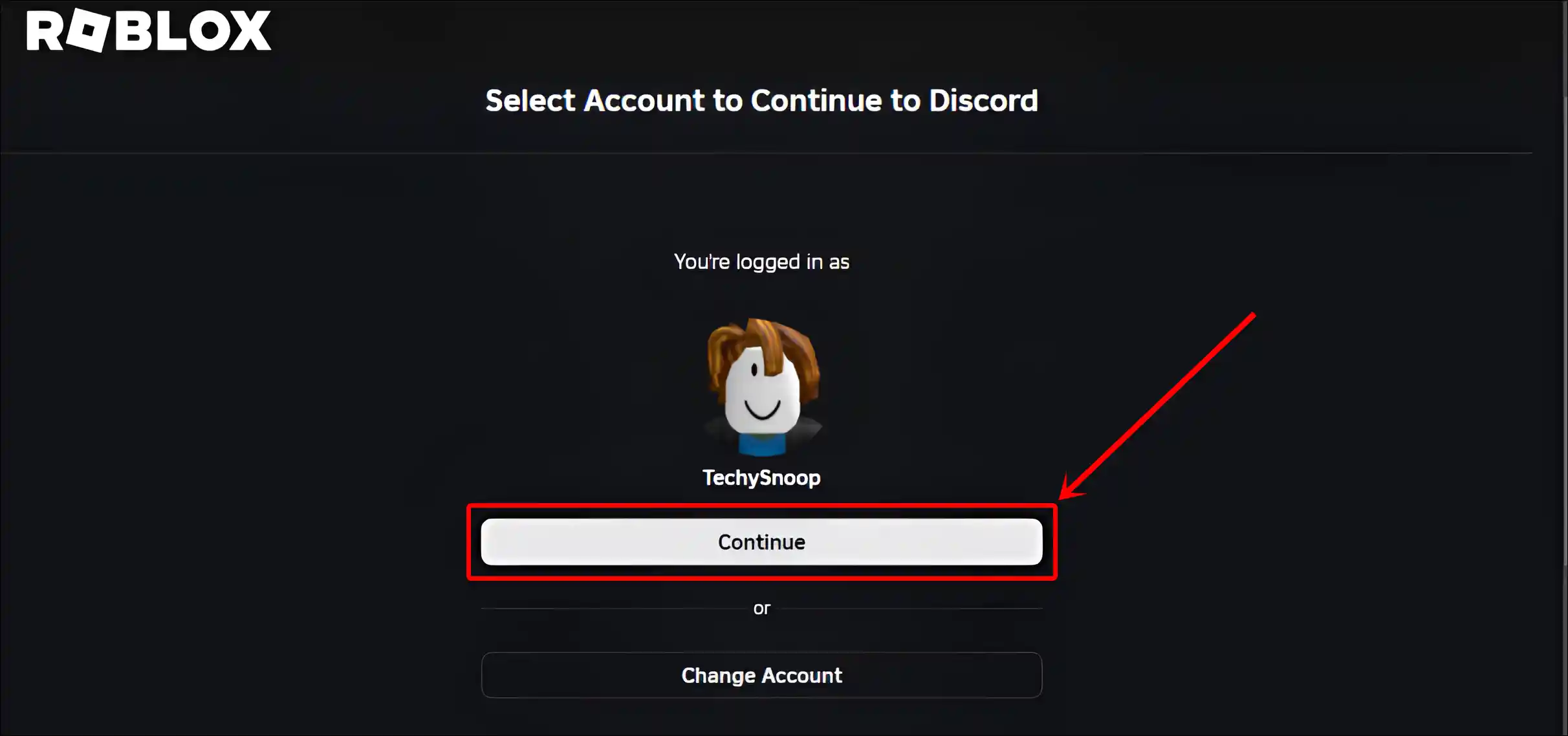 discord pc connections roblox continue