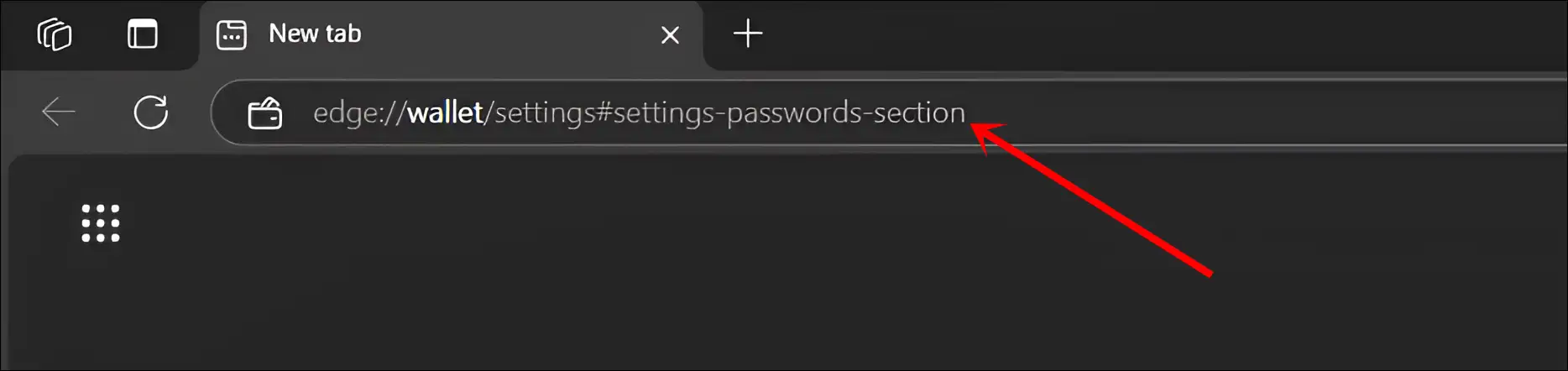 edge://wallet/settings#settings-passwords-section