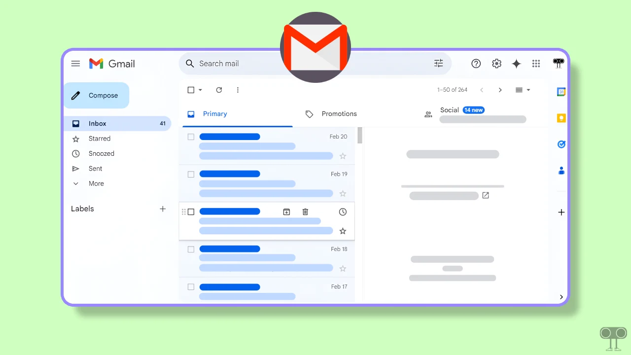 How to Enable or Disable Reading (Preview) Pane in Gmail Like Outlook