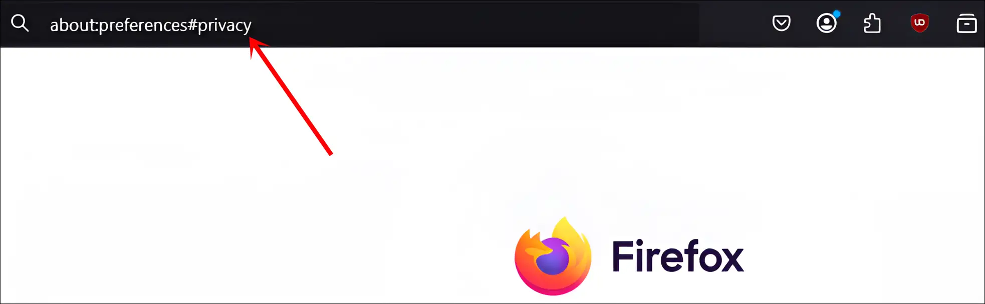 firefox about:preferences#privacy