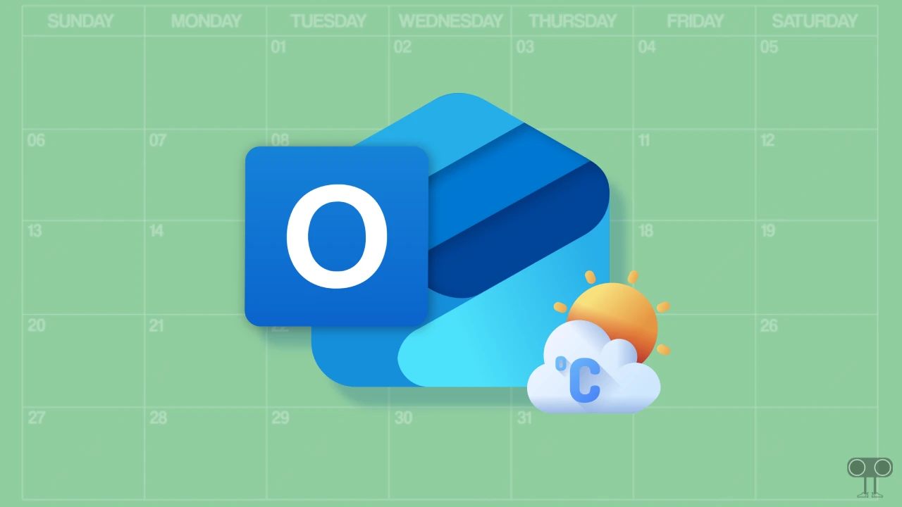 How to Turn On or Off Weather in Outlook Calendar