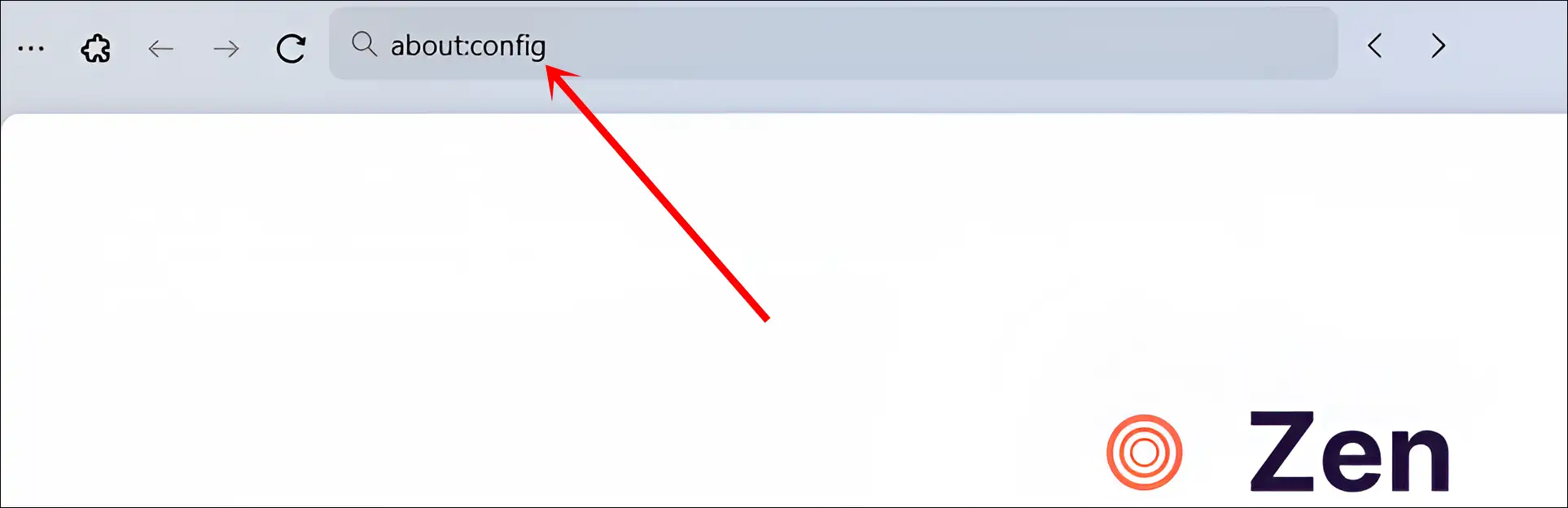 zen about:config