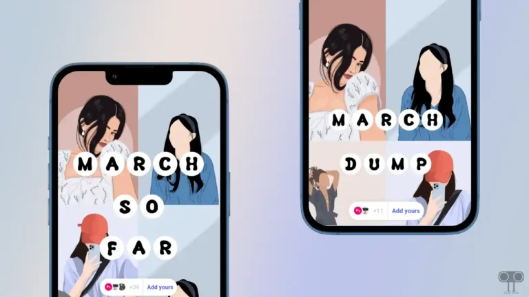 How to Use 'March So Far' & 'March Dump' Instagram Story Template