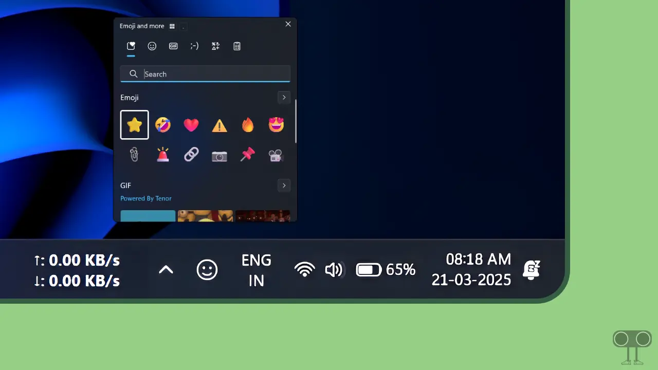 How to Show or Hide Emoji and More Icon on Taskbar in Windows 11