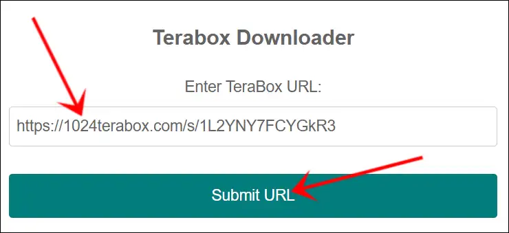 theteradownloader.com video link paste