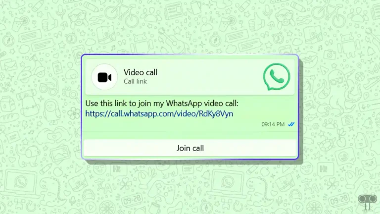 What Does 'Use this link to join my WhatsApp video call' Mean, How to Create Video or Voice Call Link in WhatsApp