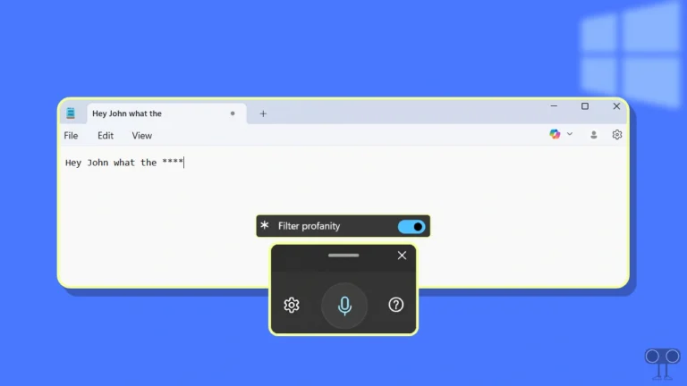 Enable or Disable Profanity Filter for Voice Typing in Windows 11