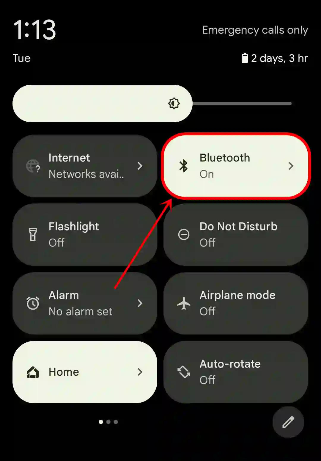 android bluetooth quick settings