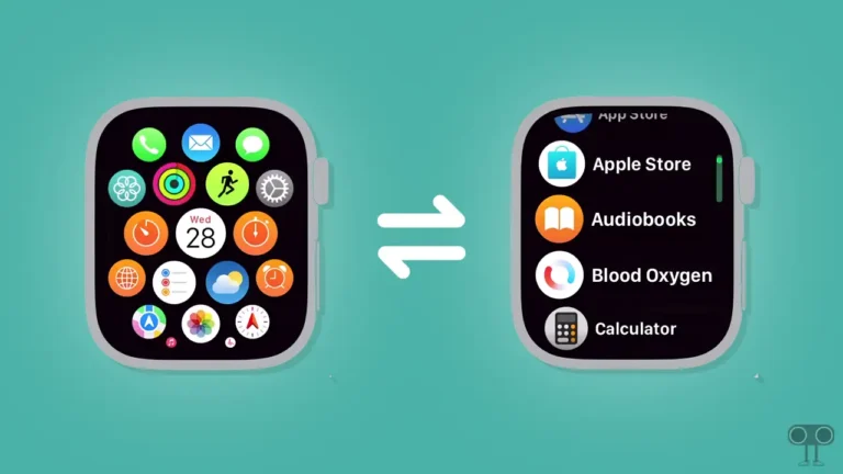 How to Change Apple Watch App Layout (List View ⇌ Grid View)