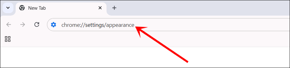 chrome://settings/appearance