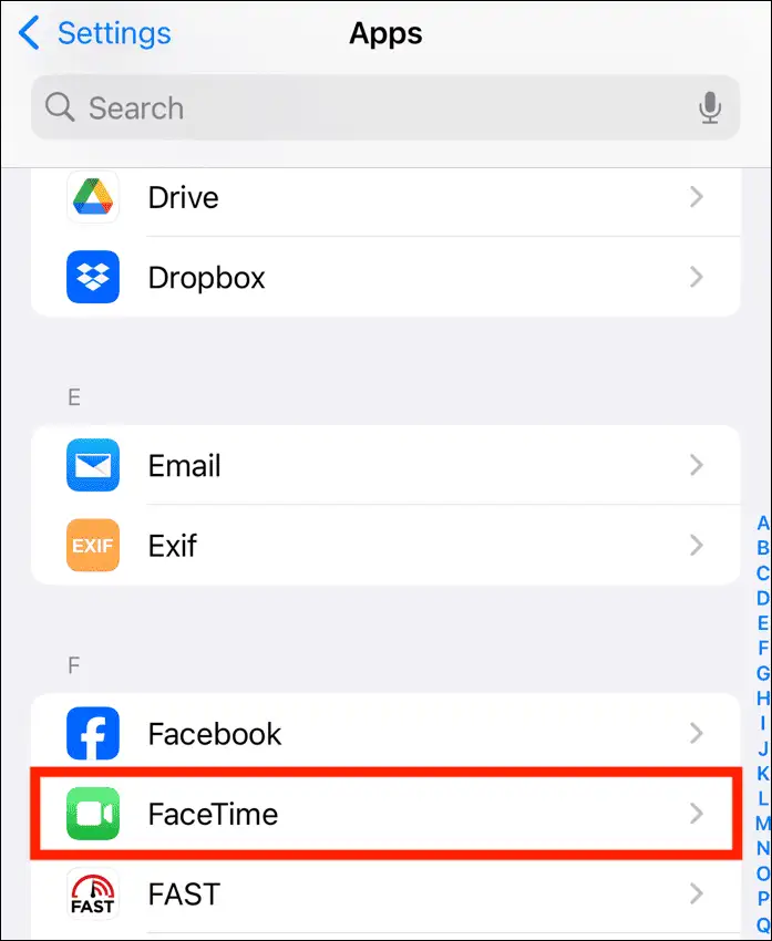 iphone facetime