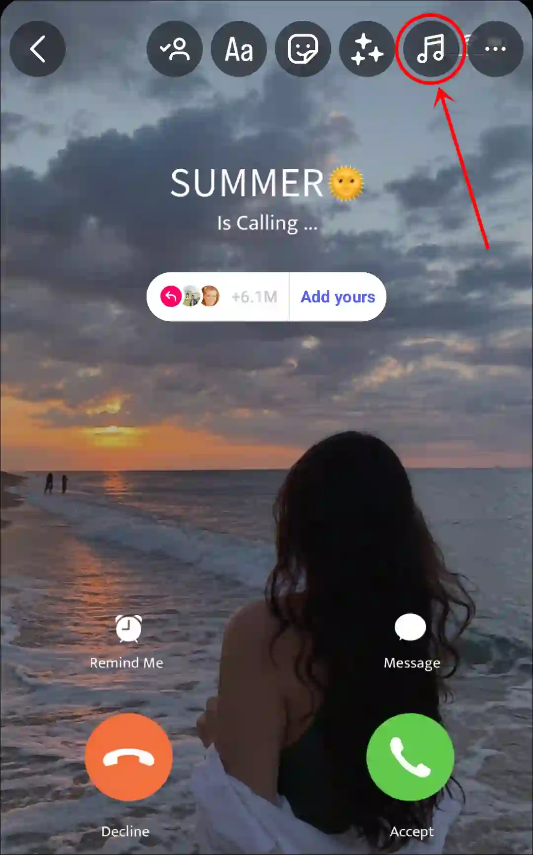 summer is calling story music