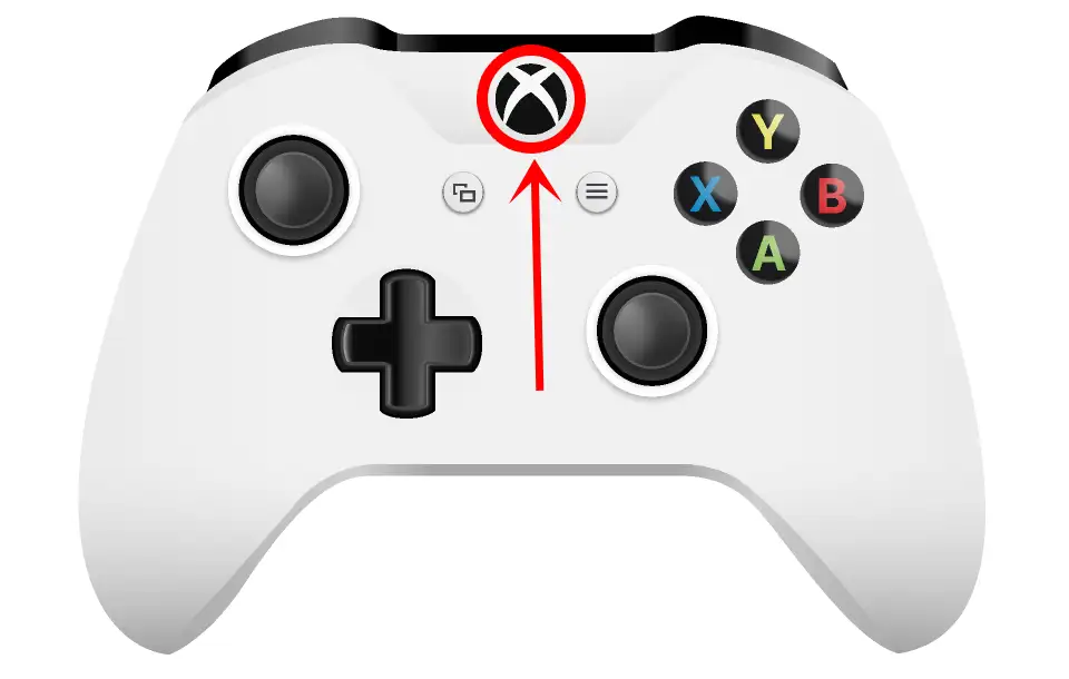 xbox controller xbox button
