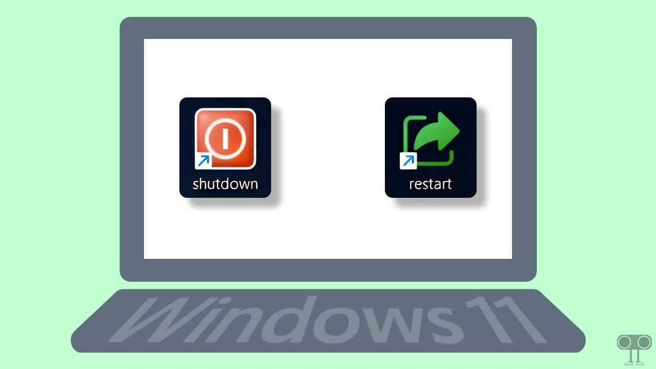 Create Shutdown and Restart Shortcut in Windows 11