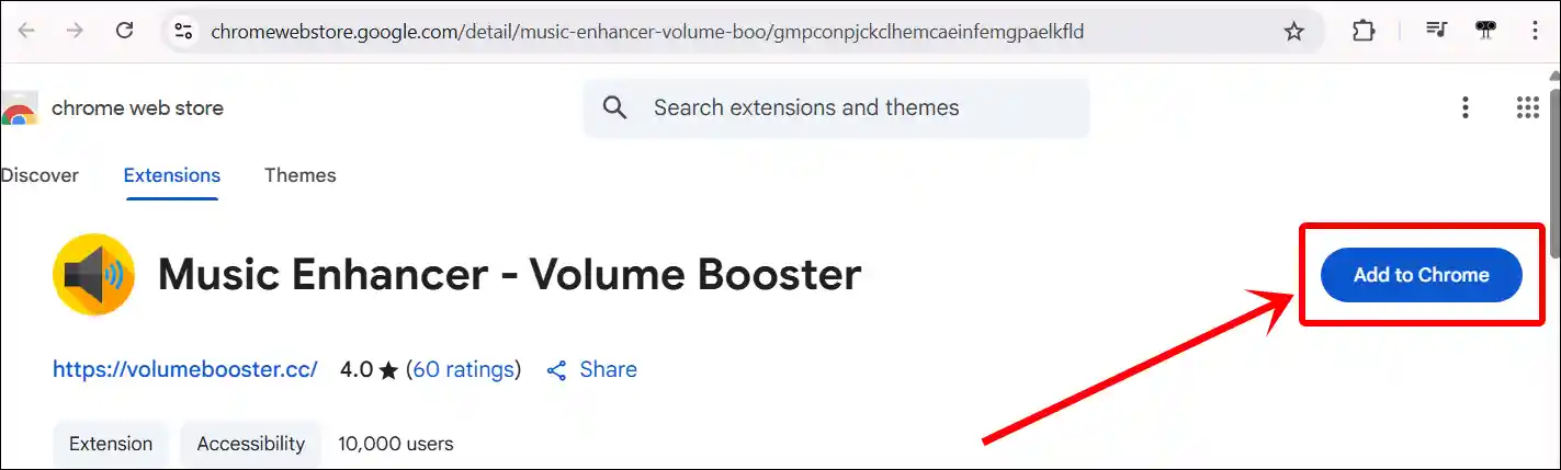 music enhancer chrome extension