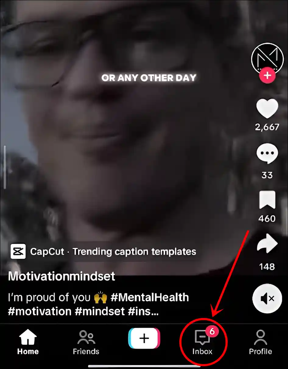 tiktok inbox
