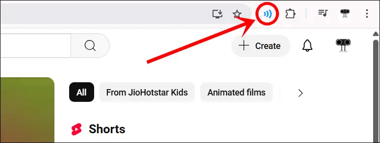 volume master chrome extension icon