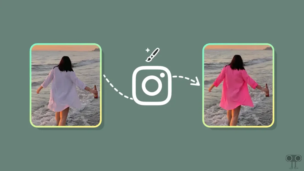 How to Change Dress (Cloth) Color in Instagram Story using Restyle AI