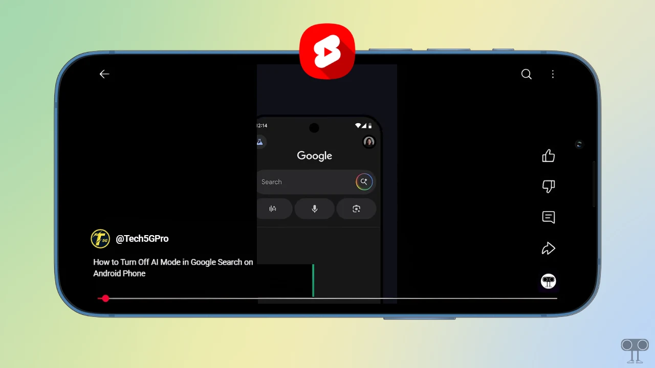 How to Watch YouTube Shorts in Landscape Mode, How to View YouTube Shorts in Landscape Mode, YouTube Shorts in Landscape Mode Option Not Showing Problem