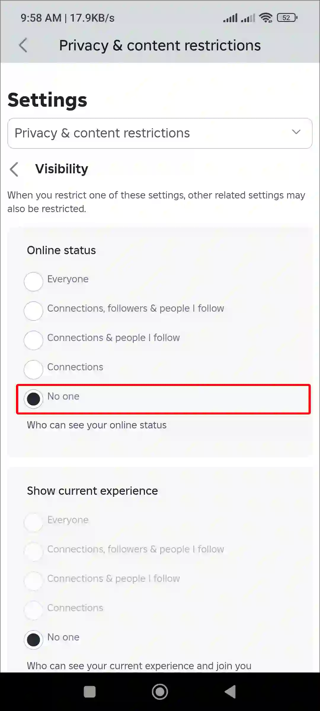 hide roblox online status mobile