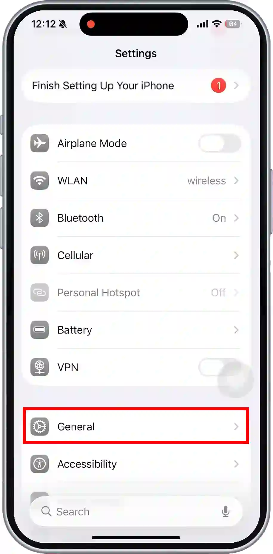 activate hdr screenshot iphone