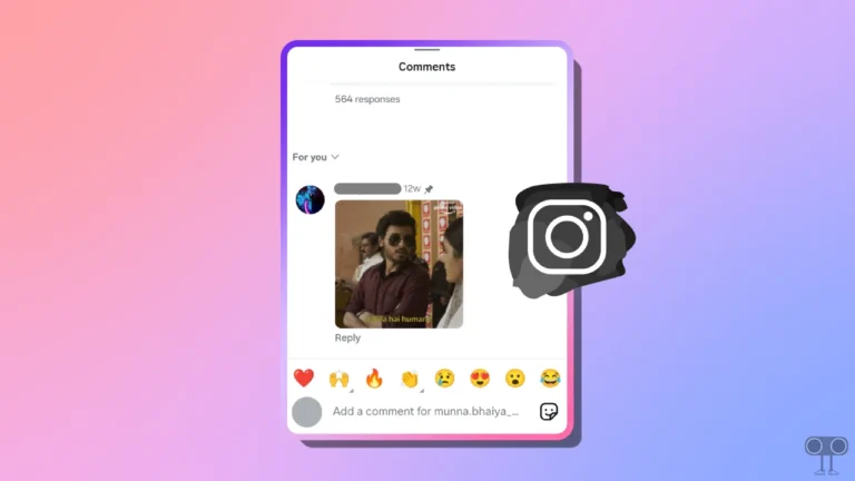 How to Enable or Disable GIF Comments on Instagram Posts and Reels