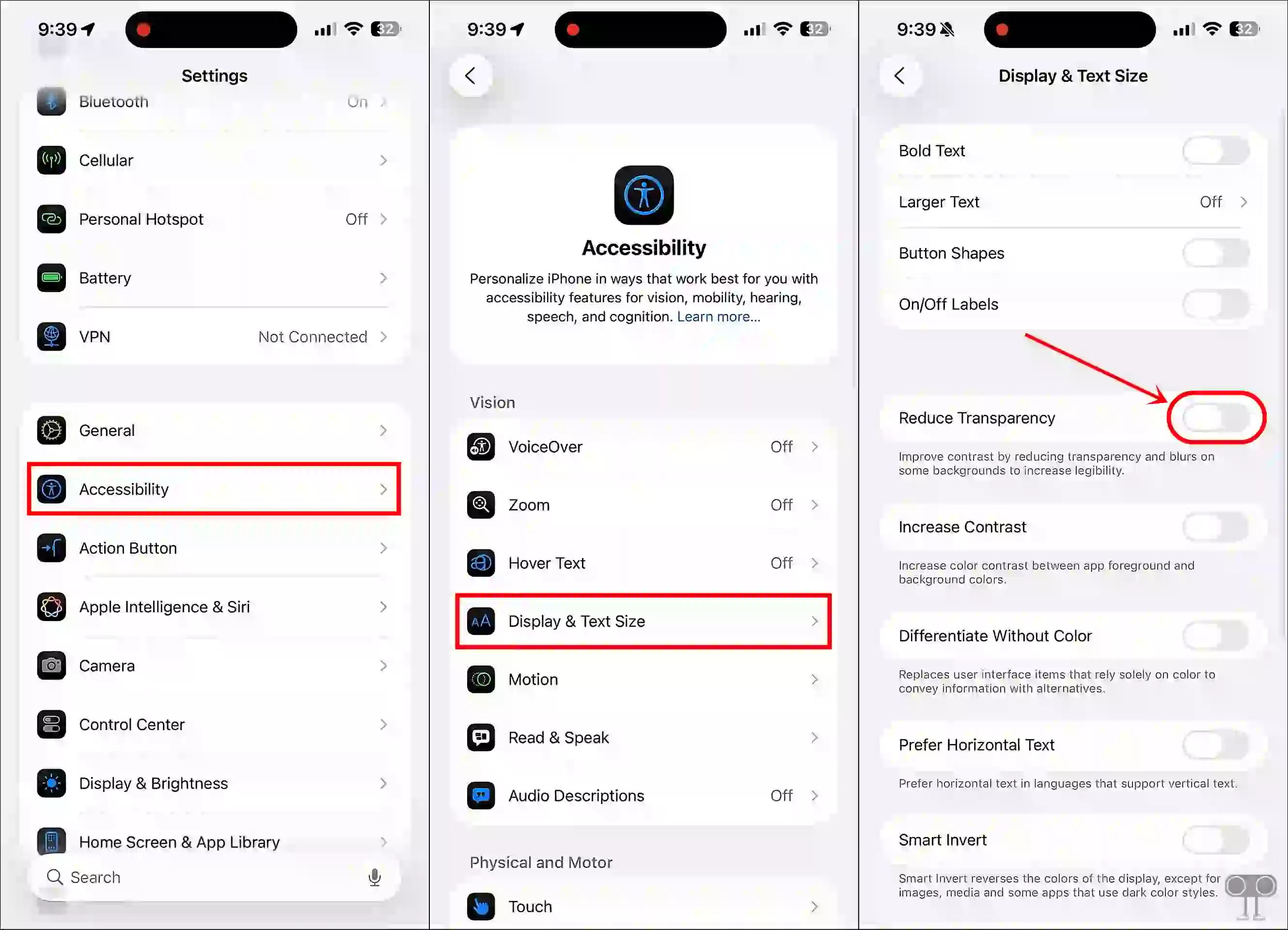 enable liquid glass effect ios 26