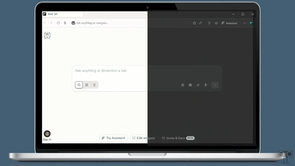 How to Change Comet Browser's Theme to Dark or Light