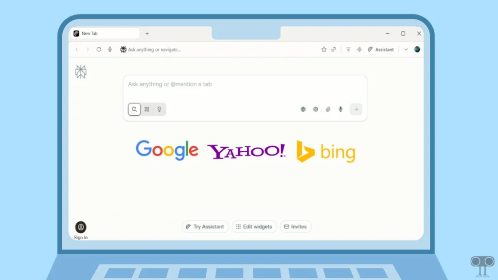 How to Change Default Search Engine in Comet Browser