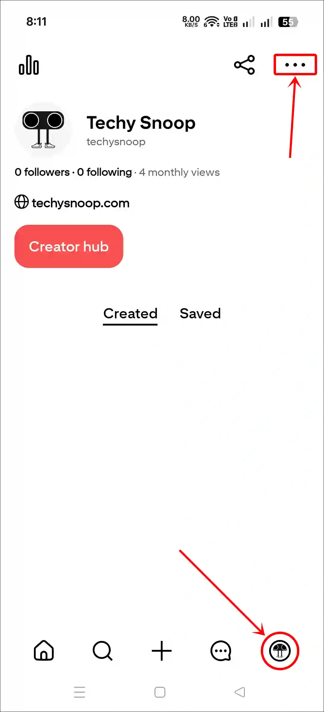 disable ai-generated images on pinterest mobile
