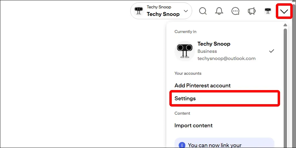 disable ai-generated images on pinterest pc