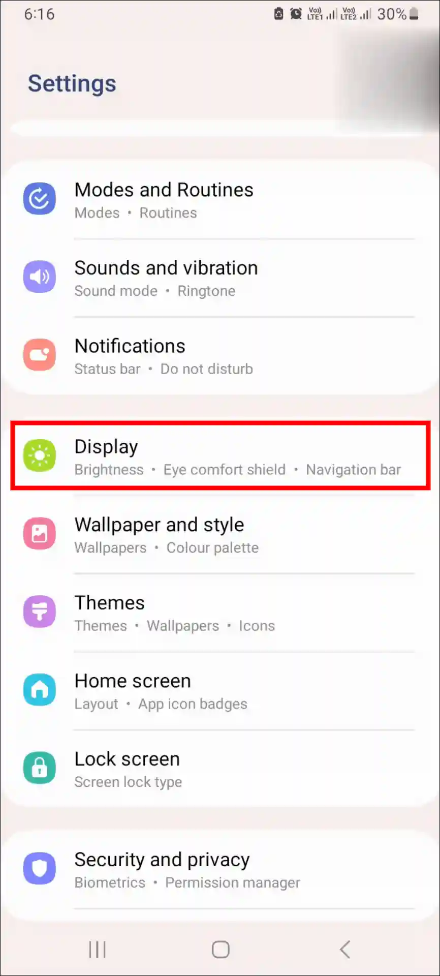 turn off accidental touch protection on samsung