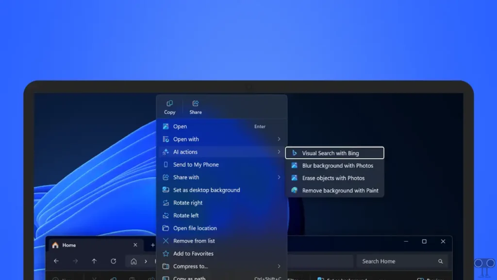 Enable or Disable AI Actions Context Menu in Windows 11