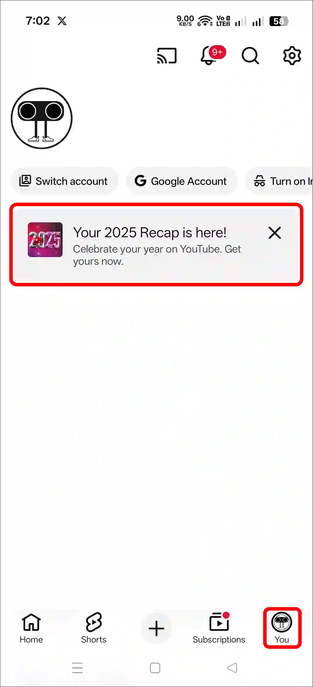 Get your YouTube Recap