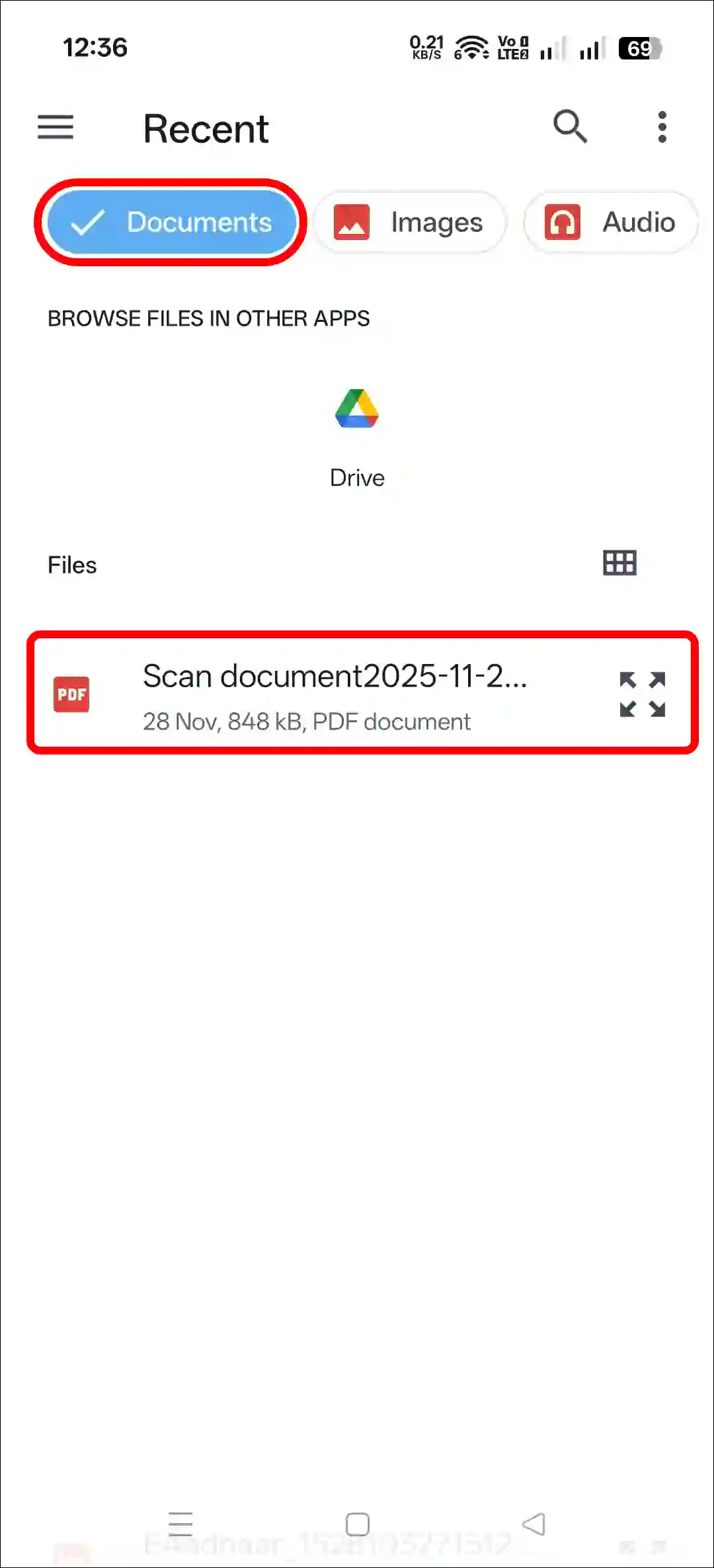 send a pdf in whatsapp without losing quality android