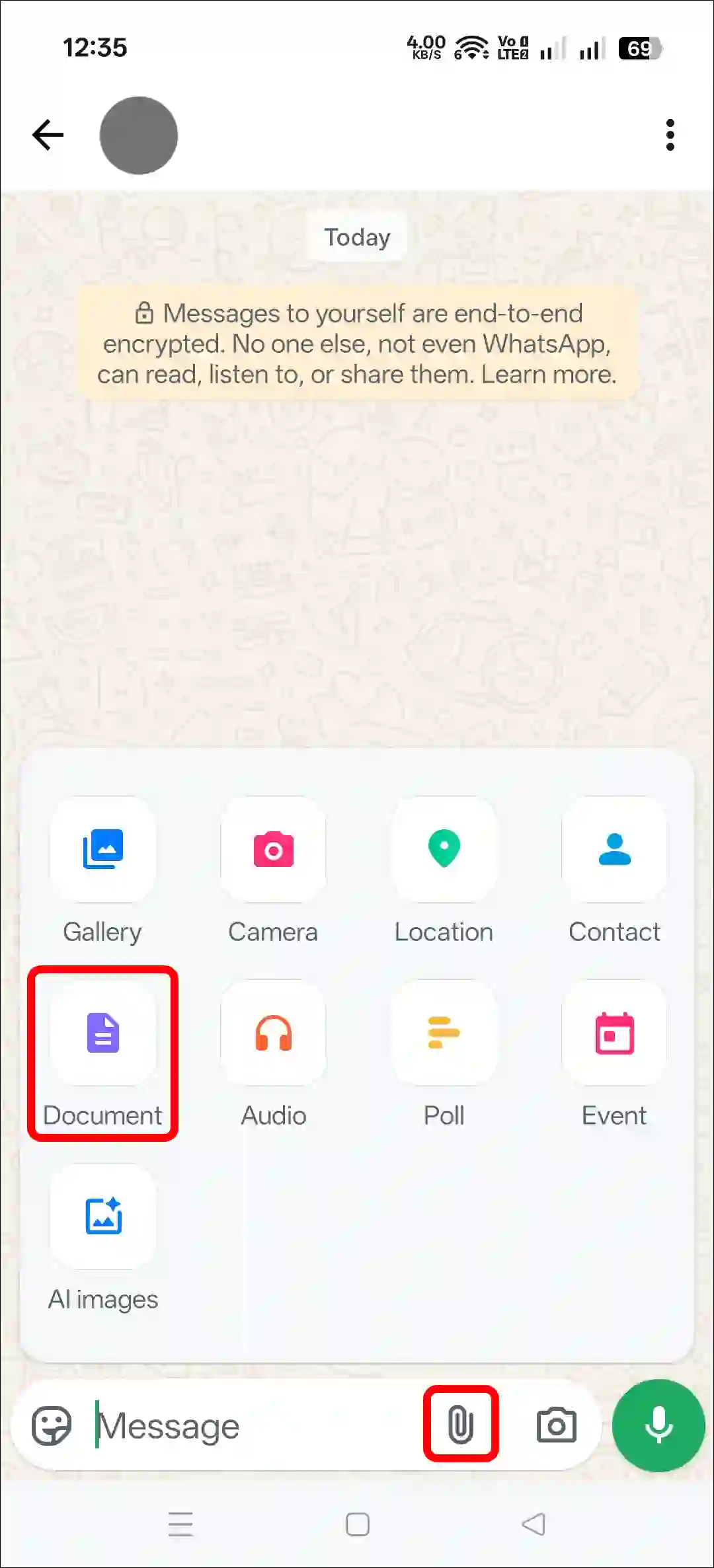 send a pdf in whatsapp without losing quality android